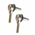 Caltric Tie Rod End Kit Compatible With Yamaha Kodiak 400 Yfm400 Yfm400f Yfm-400f 4wd 1993-1996