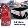 G-plus Tail Light Assembly Compatible With Toyota Tacoma Pickup 2005-2015 Rear Right Passenger Side Led Brake Lamp Red Lens