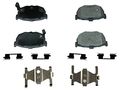 Monroe Fx464 Prosolution Semi-metallic Brake Pad 