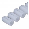 60pcs M4 Plastic Expansion Pipe Flat Head Self-tapping Screw Nylon Tube Bolt 