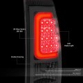 Auto Dynasty Compatible With Chevy Silverado Gmc Sierra Pair Of 3d Led Tail Brake Lights Chrome Housing Smoked Lens