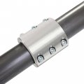 Hecasa Split Collar Tube Clamp Compatible With 1-3 4 Inch Od Utv Roll Bar Clamps Weldable Bolt On Cage Mounts Pcs