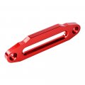 10 Red High-grade Billet Aluminum Hawse Fairlead 8000-15000 Lbs 254mm Flip-up Mounted License Plate Holder Kit