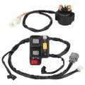 Handlebar Starter Relay Switch For Honda Recon 250 Es Trx250te 2007-2020 Electric Shift 35140-hm8-b73 35140-hm8-b51 