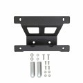 Eag Rear License Plate Relocation Bracket On Oe Spare Tire Carrier Fit For 2018-2022 Wrangler Jl 