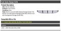 Marketplace Auto Parts Front Center Bumper Grille Compatible With 2003-2006 Mercedes-benz E500 Without Amg Styling Sports