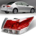 Brake Tail Light Assembly For Honda Accord Sedan 2008 2012 Passenger Right Side Rh Replaces Ho2801172 And 33500 Ta0 A01 Rear 