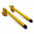 Httmt- Gzsp-sp-33mm-flcb- 33mm Regular Riser 7 8 Clip On Handlebar Cnc Gold Compatible With Cbr1000rr 2004-2010 See Fitment