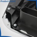 Chrome And Black Front Bumper Upper Grille Replacement For Tacoma 2005-2011 5310004360 Plastic