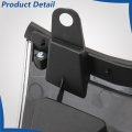 Chrome And Black Front Bumper Upper Grille Replacement For Tacoma 2005-2011 5310004360 Plastic