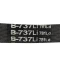Uxcell B-737 B29 Drive V-belt Inner Girth 29 737mm Industrial Power Rubber Transmission Belt