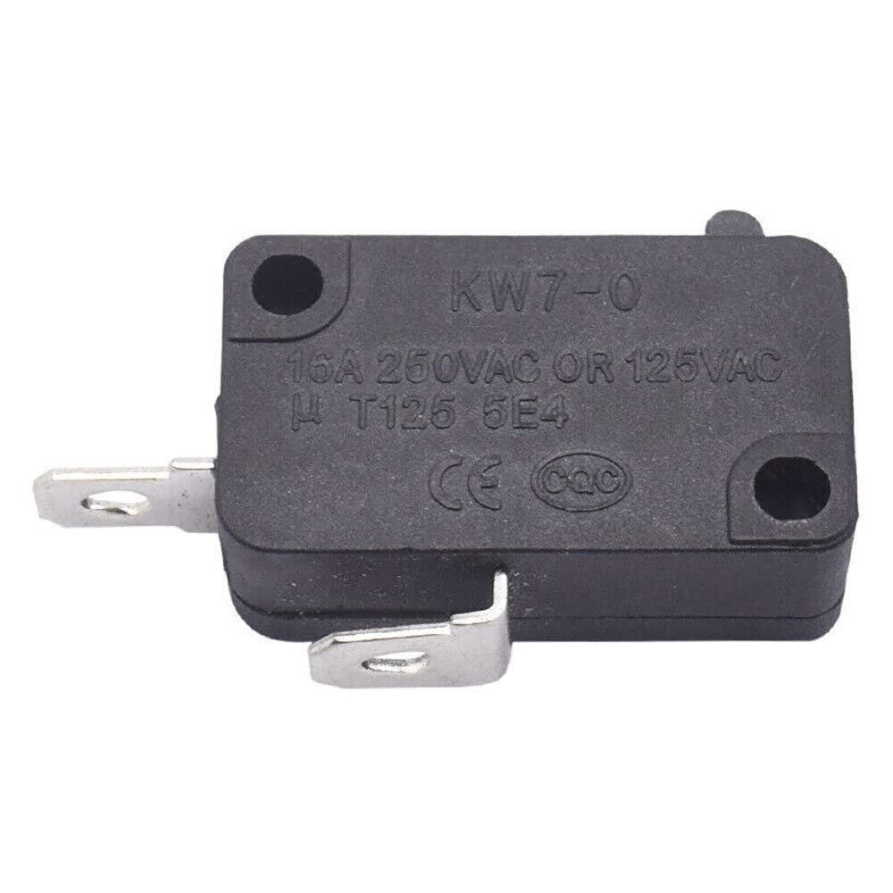 Teamwill 2pc Micro Switch For Air Fryer Xl Power Vortex Kw7-0 16a 125v