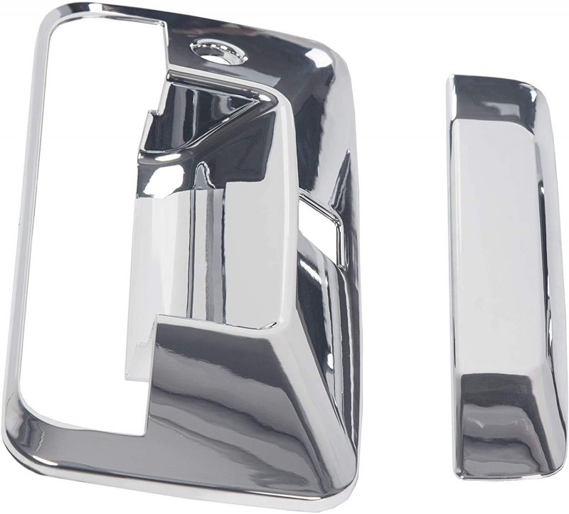 Erush Triple Chrome Plated Combo Door Mirror Handle Tailgate Cover Overlay Designed For 2014-2018 Chevrolet Silveardo Gmc