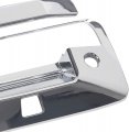 Erush Triple Chrome Plated Combo Door Mirror Handle Tailgate Cover Overlay Designed For 2014-2018 Chevrolet Silveardo Gmc