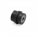 Uxcell 10mm Inner Hole Chain Roller Pulley Tensioner Wheel Guide Black For Motorcycle