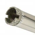 Uxcell 5pcs 12mm Diamond Coated Hole Saw Drill Bits For Glass Ceramic Tile Marble Rock Porcelain Bottles Pots Brick