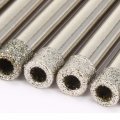 Uxcell 5pcs 12mm Diamond Coated Hole Saw Drill Bits For Glass Ceramic Tile Marble Rock Porcelain Bottles Pots Brick