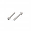 Uxcell M1 4 X 8mm Thread 304 Stainless Steel Hex Socket Head Cap Screw Din912 60pcs