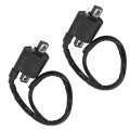 2 X Ignition Coils Replacement For Yamaha Virago 750 Xv750 1988 To 1997 Shorter And Longer 