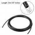 Uxcell Nylon Line Hose Tube 4mm 0 15 Id X 6mm 23 Od 5m 16 4ft Pa12 For Air Brake Fluid Transfer Black