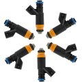 Fuel Injectors Compatible For 2000-2001 2003 Chrysler Intrepid Lhs 2000-2004 Dodge Plymouth Prowler Replace Fj455 Injector 6pcs 