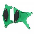Fsfy Engine Case Stator Cover Guard Slider Protector Cnc Aluminum For Kawasaki Versys Ninja 650 Kle650 2006-2017 Green