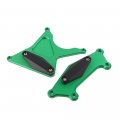 Fsfy Engine Case Stator Cover Guard Slider Protector Cnc Aluminum For Kawasaki Versys Ninja 650 Kle650 2006-2017 Green