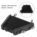 Topteng Aluminum Engine Motor Oil Cooler Fit For Suzuki Gsx-r 1000 Gsxr1000 2009-2016