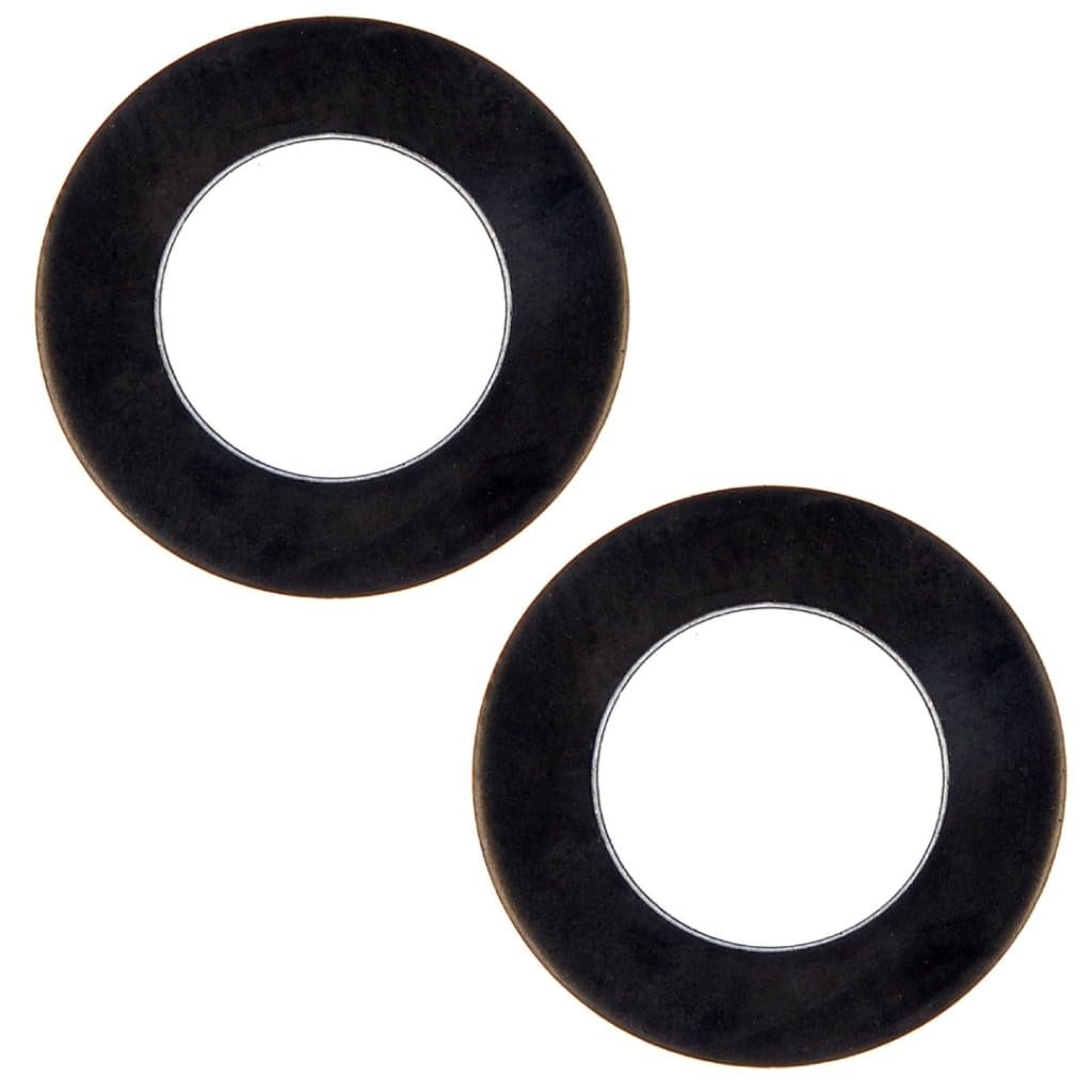 Toyota Hilux Prius 2019 20 21 22 23 2024 Engine Oil Drain Plug Gaskets 2 Pieces Rubber Coated Aluminum Black 0 48 In Inside