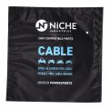 Niche Push Pull Throttle Cable Set For Honda Klr650 54012-0121 54012-0120
