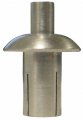38-206-04-16 Aluminum Drive Rivet 1 8 Diameter X 078-171 Grip Range Brazier Head Plain Finish 50 