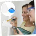 12 Pcs Electric Drill Cover Ash Collector Bowl Rubber Device Measuring Cups Pvc White Supplies