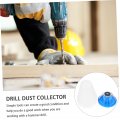 12 Pcs Electric Drill Cover Ash Collector Bowl Rubber Device Measuring Cups Pvc White Supplies