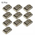 Uxcell Toggle Catch Lock 40mm Retro Decorative Bronze Hasp W Screws For Suitcase Chest Trunk Latches Clasp Pack Of 10