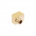 Uxcell Brass Pipe Fitting 90 Degree Barstock Street Elbow M10 Malexm10 Female 5pcs