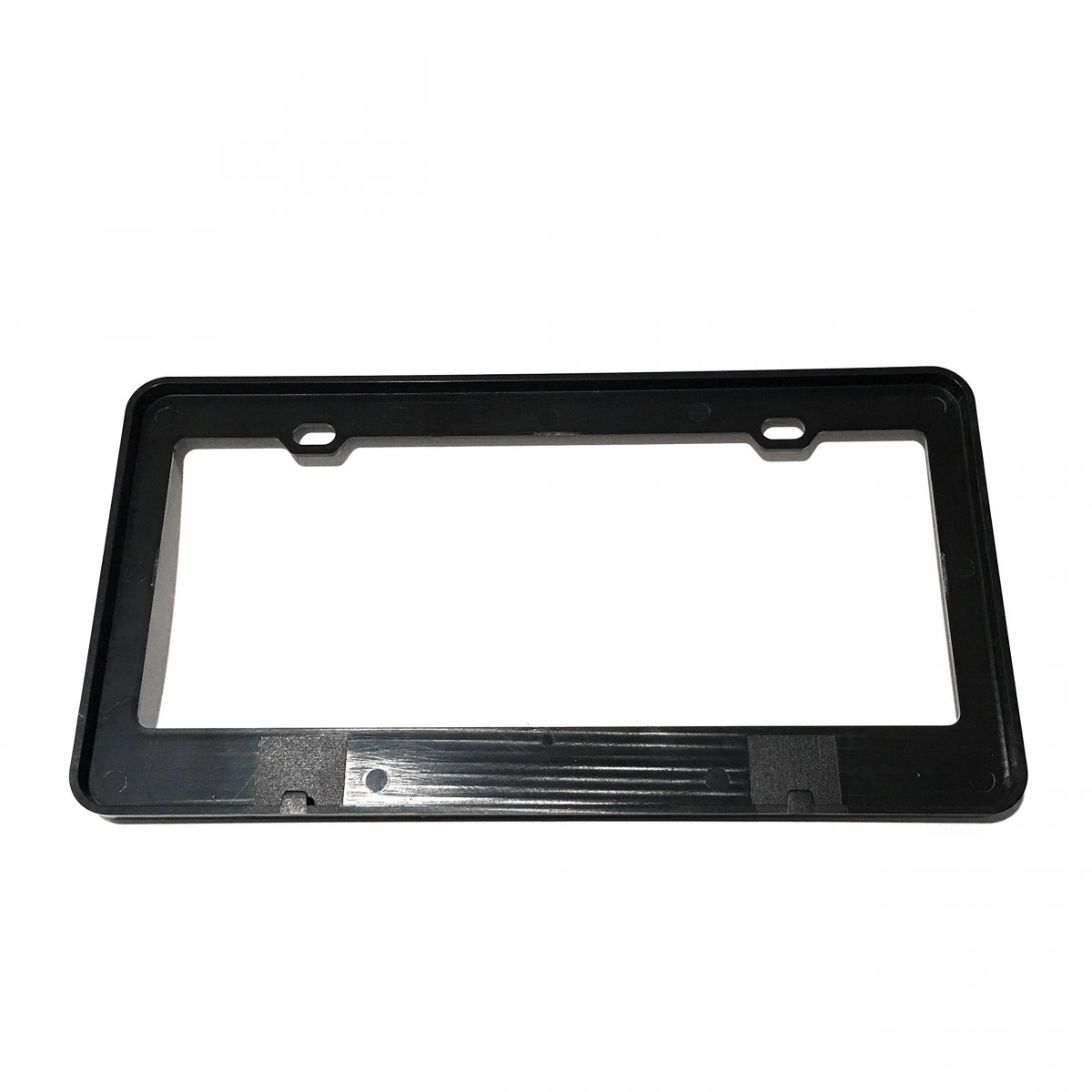 2x Genuine 3k Twill Real Glossy Carbon Fiber License Plate Frame Holder Universal Fits Bmw Mercedes Lexus Audi Tesla Cadillac