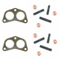 Exhaust Manifold To Pipe Gaskets Studs Nuts Set For Land Rover Discovery Range Classic By Allmakes 4x4 
