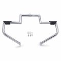 Httmt- Chrome Engine Guard Highway Crash Bar Protector Compatible With 1997-2008 Harlei H-d Touring