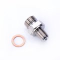Kinugawa Stainless Turbo Oil Feed Adapter Kit M10 X 0mm To M14 1 5mm Fit Borgwarner Bv39-020 057 