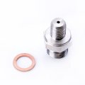 Stainless Turbo Oil Feed Adapter Kit M10 X 0mm To 4 1 5mm For Borgwarner Bv39-020 057 Vw T4 And T5 Transport Td 1 9d