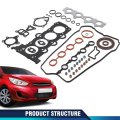 Front Engine Head Gasket Kit For Hyundai Kia Accent Veloster Rio Soul 2012 2013 2014 2015 2016 1 6l L4 Dohc 12v Naturally