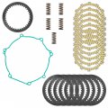 Caltric Clutch Friction Steel Plates And Gasket Kit Compatible With Kawasaki Kx450f Kx450 2012 2013 2014 2015