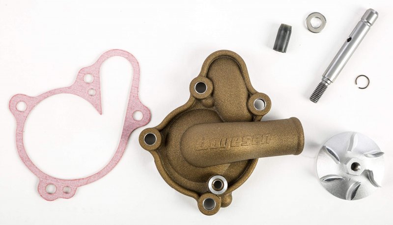 Boyesen Wpk-31am Supercooler Water Pump Cover And Impeller Kit Magnesium