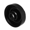 X Autohaux 4 Pcs Universal Rubber Housing Seal Cap Id 75mm Car H4 Led Headlight Dust Cover Waterproof Dustproof Shell
