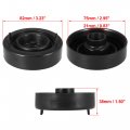 X Autohaux 4 Pcs Universal Rubber Housing Seal Cap Id 75mm Car H4 Led Headlight Dust Cover Waterproof Dustproof Shell