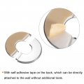 Uxcell Wall Split Flange 2pcs 304 Stainless Steel Round Escutcheon Plate For 25mm Diameter Pipe