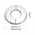 Uxcell Wall Split Flange 2pcs 304 Stainless Steel Round Escutcheon Plate For 25mm Diameter Pipe