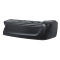Right Rear Black Bumper End Cap Replacement For F150 2021-2023 Without Auto Park Sensors Hole And Assist Passenger Side 