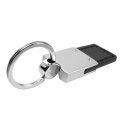 Au-tomotive Gold Inc Officially Licensed Black Duo Leather Chrome Key Fob For Honda S2000