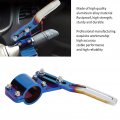 Turn Rod Extender Signal Lever Position Up Kit Aluminium Alloy Steering Wheel Universal Car Modification Toasted Blue